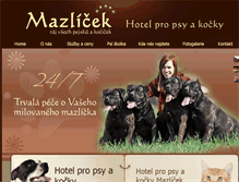 Tablet Screenshot of hotel-psy-kocky.eu